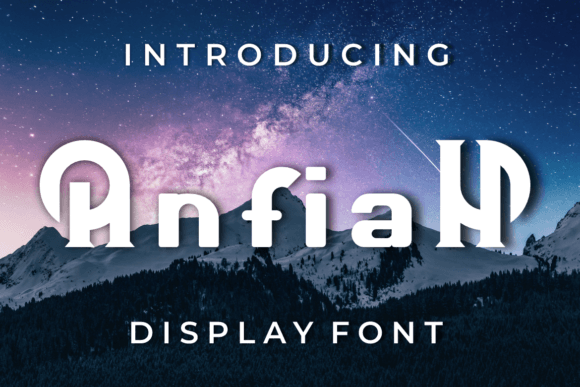 Anfiah Font for Branding That Stands Out
