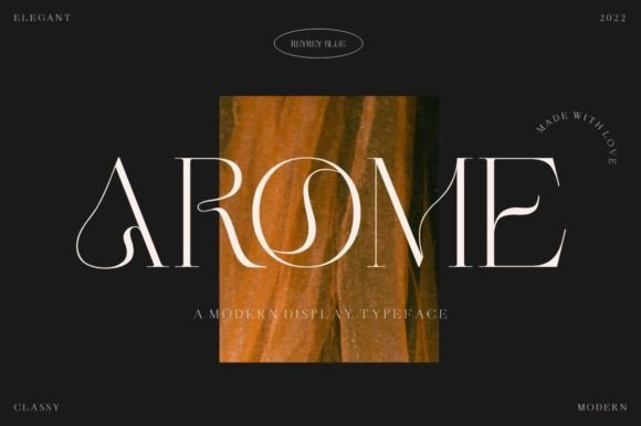 Arome Serif Font for Campaign Design