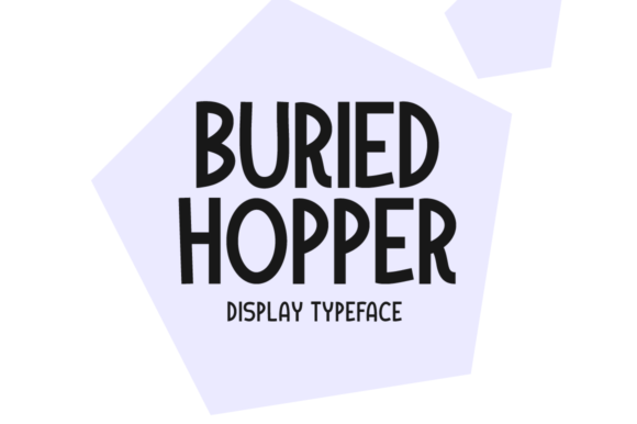 Buried Hopper Font for Handmade Creations