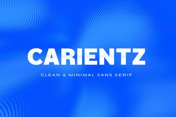 Carientz: A Versatile Sans Serif for Modern Design
