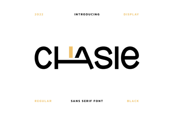 Chasie: A Modern Sans Serif Font for Editorial Design
