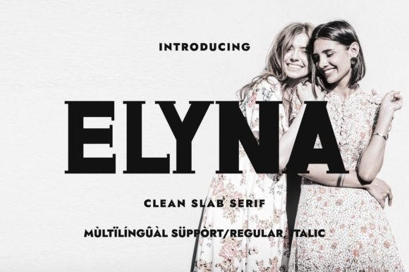 Elyna: A French-Inspired Slab Serif Font for Web Design