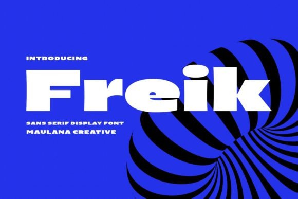 Freik: A Bold Sans Serif Font for Eye-Catching Campaigns
