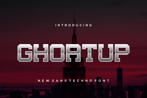 Ghortup Slab Serif Font for Branding Projects