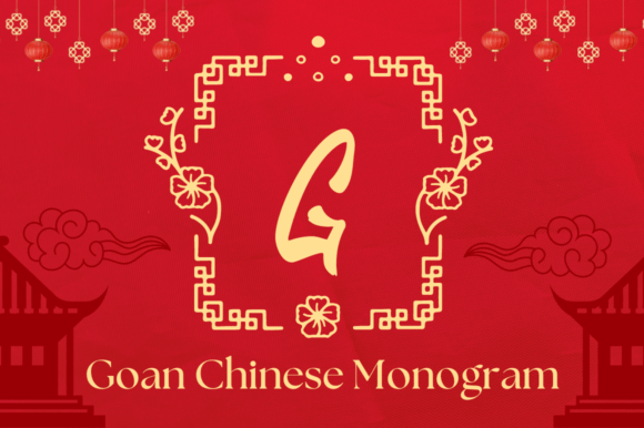 Goan Chinese Monogram: A Stylish Font for Branding
