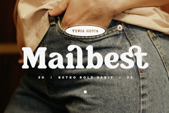 Mailbest – A Serif Font with Vintage Charm for Editorial Design