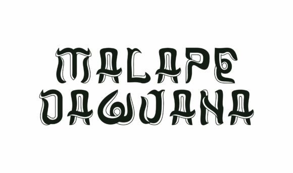 Malape Dawuana: A Bold Font for Professional Branding