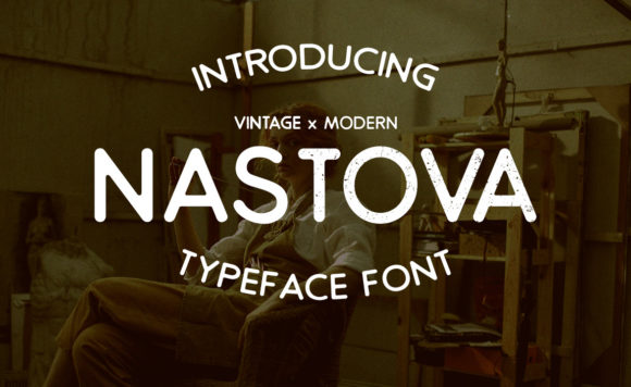 Nastova: A Vintage-Inspired Font for Handmade Creations