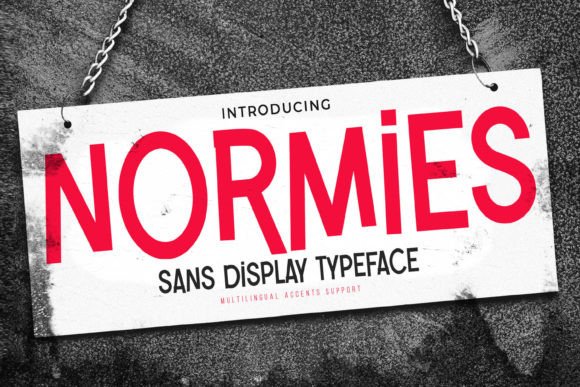 Normies: A Versatile Sans Serif Font for Modern Campaigns