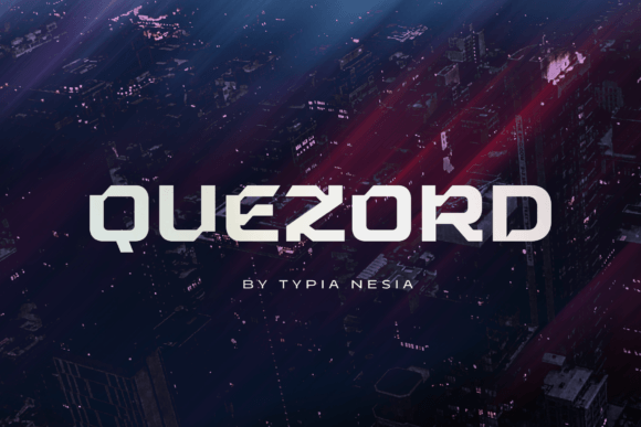 Quezord: A Modern Sans Serif for Bold Branding