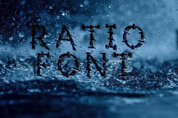Ratio: A Modern Decorative Font for Editorial Design