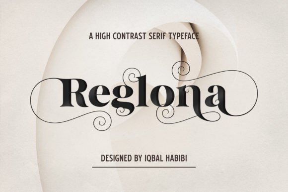 Reglona: A Luxurious Serif Font for Handmade Creations