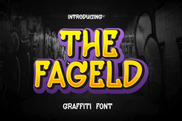 The Fageld Font for Bold Branding and Visual Impact