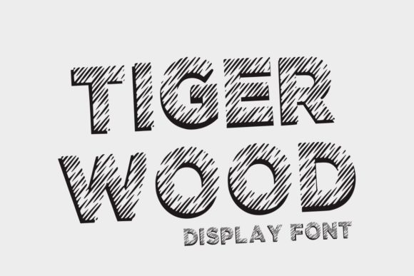 Tiger Wood: A Fresh Display Font for Creative Projects