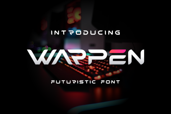 Warpen: A Bold Font for Modern Branding Projects